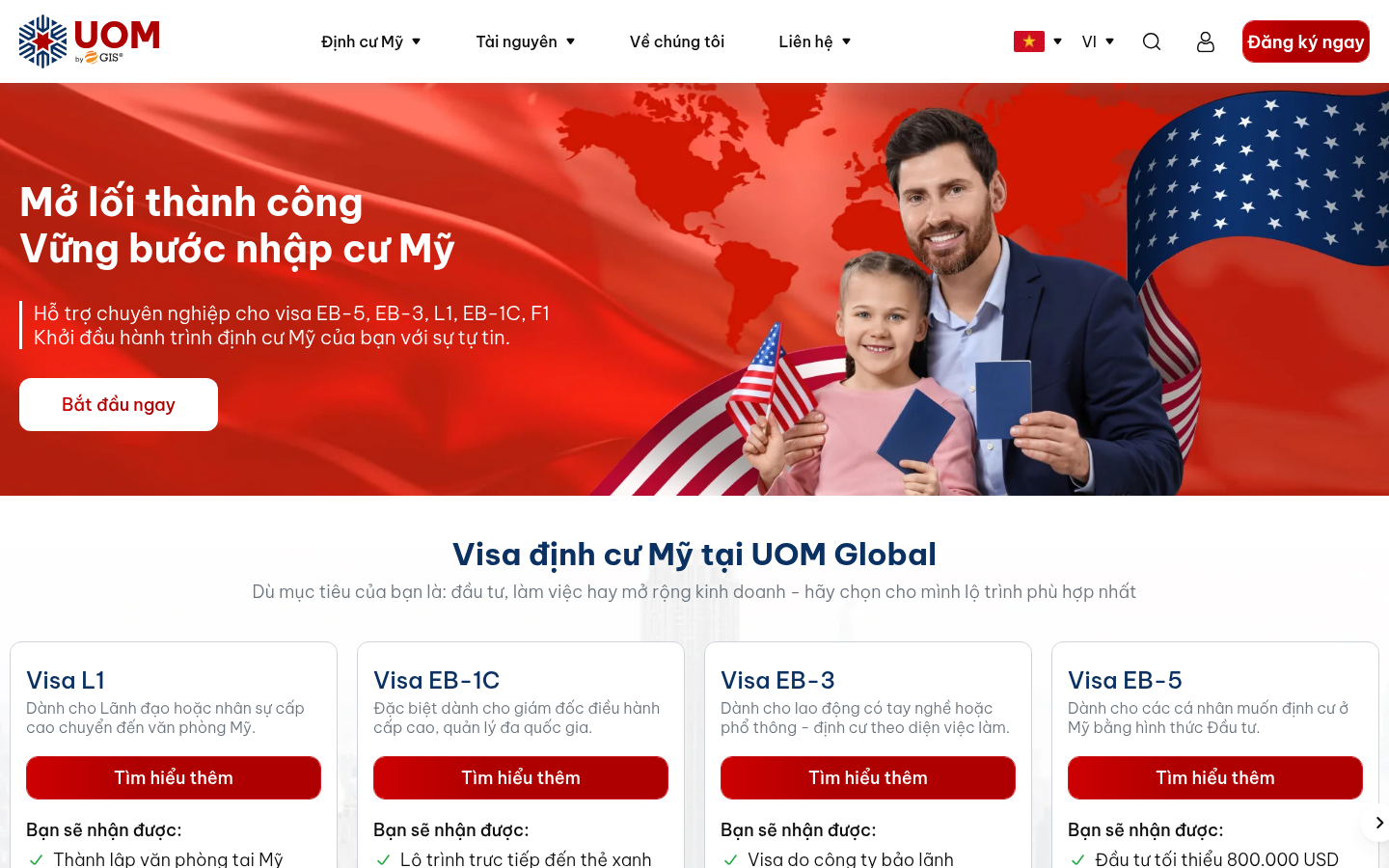 Giao diện UOM Global